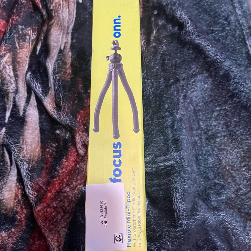 Onn Flexible Mini-Tripod - Black